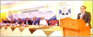নবনির্বাচিত জেলা গভর্নর লায়ন মোহাম্মদ কামরুজ্জামান লিটন এমজেএফ।